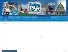 Tablet Screenshot of paa-central.com